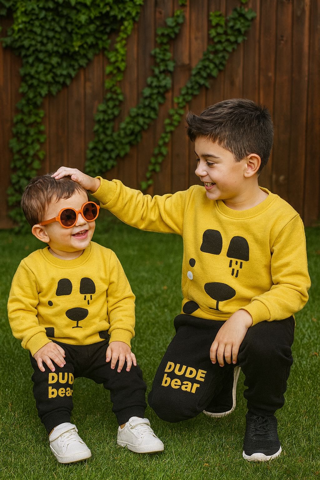 Dude Bear Winter Tracksuit Boys &Girls